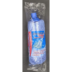 MOP MICROFIBRE A VISSER POUR LAVAGE ESPAGNOL BLEUE 190G (THOMAS 1260)