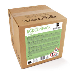 ECOCONPACK ZYM LESSIVE ENZYMATIQUE NEUTRE TRES CONCENTREE ECOLABEL PH PURE: 7,50 ± 0,25. 10L