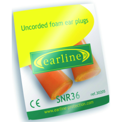 BOUCHONS OREILLES ORANGE 39DB BOITE DE 200 SACHETS INDIVIDUELS