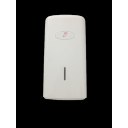 DISTRIBUTEUR PAPIER TOILETTE PLIE ENCHEVETRE ABS BLANC LAIZE JUSQU'A 12.5CM - HAUTEUR 23CM