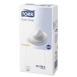 SAVON MOUSSE TORK LUX POUR LES MAINS 800ML SYSTEME S34 CARTON DE 6 (470022)