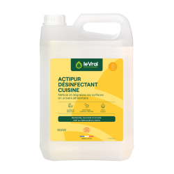 ACTIPUR DEGRAISSANT DESINFECTANT CUISINES PRET A L'EMPLOI ECOCERT 5L (5542)