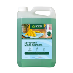 LVP NETTOYANT DEGRAISSANT VITRES ET MULTI-SURFACES PH : 10 / 11 (4607) BIDON DE 5L 