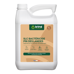 SLC BACTRERICIDE PIN DES LANDES DESINFECTANT ODORISANT POUBELLES BIDON DE 5L 