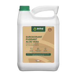 LE VRAI SURODORANT PUISSANT REMANENT PARFUM ALOE VERA BIDON DE 5L