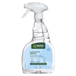 DESTRUCTEUR D'ODEURS PUISSANT LVP CLEAN ODOR PARFUM MENTHE VAPO DE 750ML