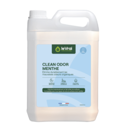 DESTRUCTEUR D'ODEURS PUISSANT CLEAN ODOR PARFUM MENTHE 5L