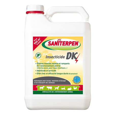 DK INSECTICIDE ADULTICIDE ET LARVICIDE 5LITRES SANITERPEN