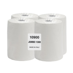 PAPIER TOILETTE DEVIDAGE CENTRAL 160M 1070F 2PLIS LAIZE 23,4CM Ø20CM PURE OUATE BLANC CELTEX (C10900)- CARTON DE 1070 FORMATS