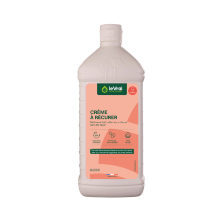 LVP CREME A RECURER NETTOYANT SURFACES DURES PH :10,2 / 10,5 (4302) FLACONS DE 1L