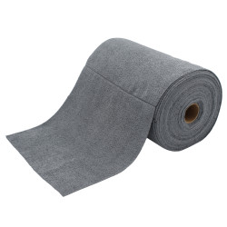 BOBINE D'ESSUYAGE MICROFIBRE TRICOT FIRST GRIS 75 FORMATSDE 30X30 UNE BOBINE
