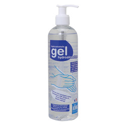 GEL HYDROALCOOLIQUE POUR LA DESINFECTION DES MAINS KING FLACON POMPE DE 400ML