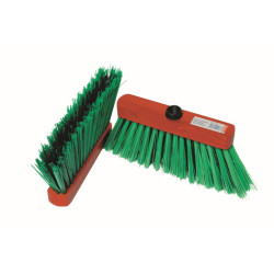 BALAI MIQUET A VIS 34CM Ø24 FIBRES NATURELLES/SYNTHETIQUE VERT EXTERIEUR (138SF)