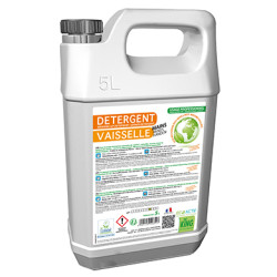 LIQUIDE VAISSELLE/VITRES MAINS ECOLABEL KING 5L