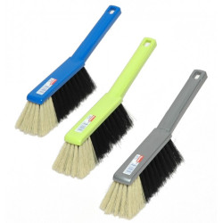 BALAYETTE 30CM VINYLE MOUSTACHE BLEU OU JAUNE (310)