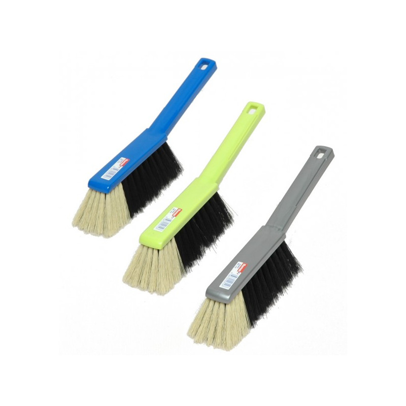 BALAYETTE 30CM VINYLE MOUSTACHE BLEU OU JAUNE (310)