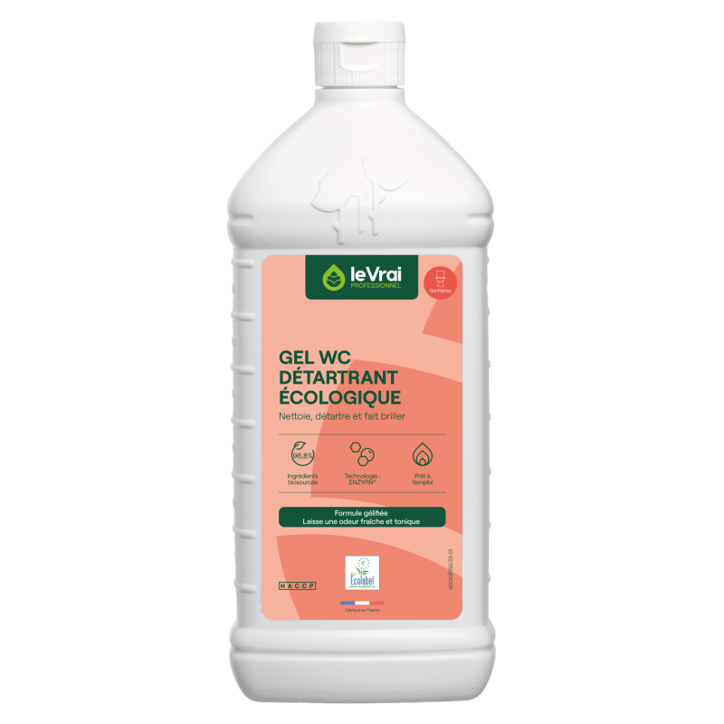 GEL WC DETARTRANT ENZYPIN pH2,2 ECOLABEL ENZYPIN (5326) FLACON DE 1 LITRE 