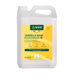 LVP VAISSELLE MAIN LIQUIDE ECOLOGIQUE LE VRAI (5306) BIDON DE 5L 