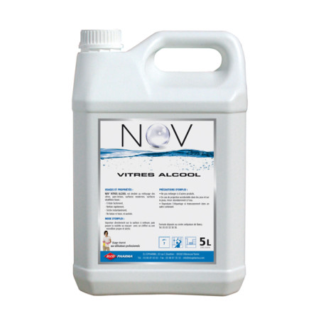 NOV VITRES ALCOOL NETTOYANT VITRES ALCOOLISE BIDON DE 5 LITRES 