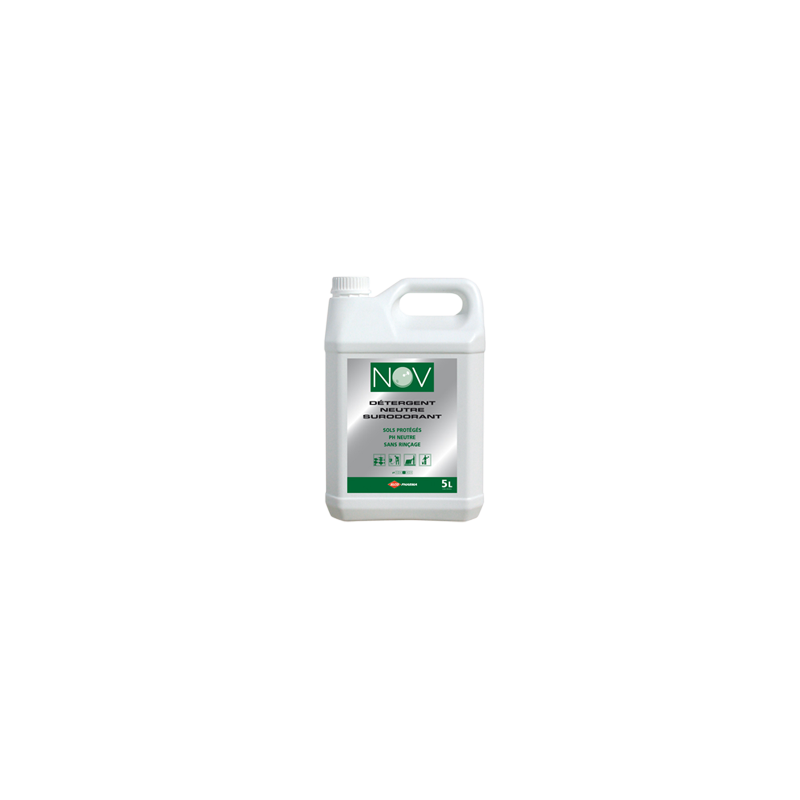 NOV 2D DETERGENT SURODORANT NON MOUSSANT SPECIAL SOLS PROTEGES PH: 7,5 PARFUM OCEAN BIDON DE 5L