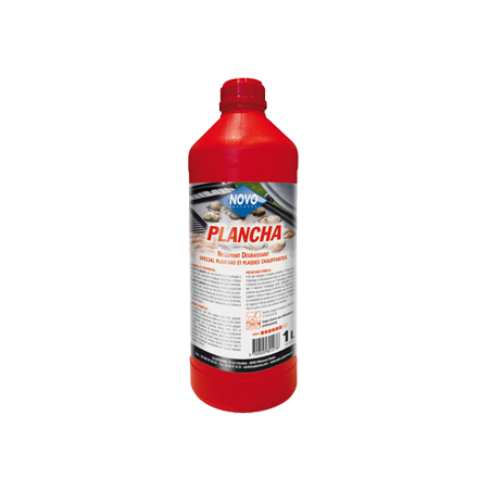 NETTOYANT DEGRAISSANT A CHAUD PLAQUES CHAUFFANTES NOVO PLANCHA 1L