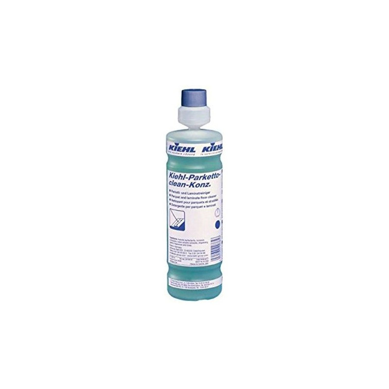 KIEHL PARKETTO CLEAN CONCENTRE ECOLABEL NETTOYANT TOUT TYPE DE PARQUET SOLS BOIS ECOCERT pH9 FLACON DE 1LITRE