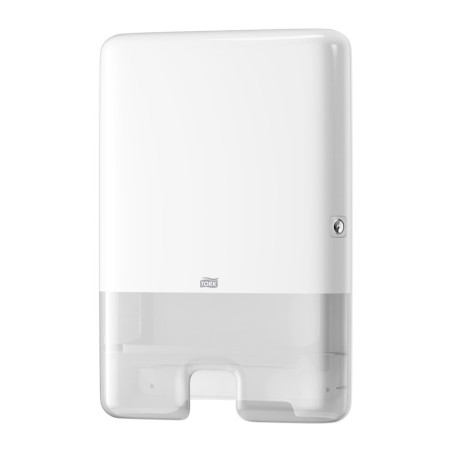 DISTRIBUTEUR ESSUIE MAINS SYSTEME H2 INTERFOLIES TORK XPRESS BLANC TORK XPRESS (552000)