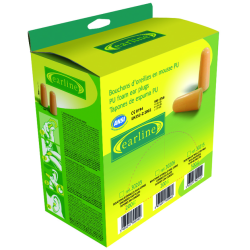 BOUCHONS OREILLES JAUNES OU ORANGES 39DB (30215) BOITE DE 500 PAIRES