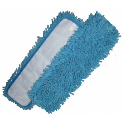 BANDEAU RASTA MICROFIBRE VELCRO BLEU 44X13CM (DEWITTE 460.200.200)