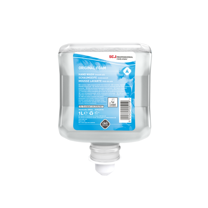 PURMOUSS DEB ORIGINAL FOAM SAVON MOUSSE MAINS DEB SC JOHNSON CARTON DE 6X1L (ORG1L)