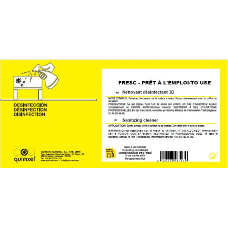 ETIQUETTE CAPXEL CT FRESC 50ML 