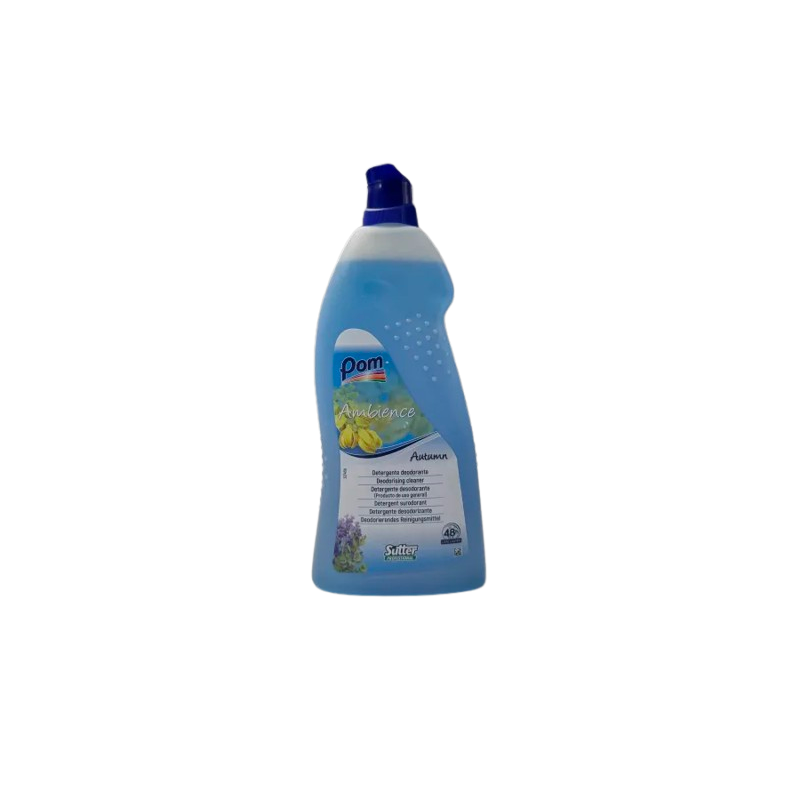 DETERGENT SURODORANT LONGUE DUREE TOUTES SURFACES PH:10 ± 0,5 PARFUM AMBIENCE AUTUMN FLACON DE 1L