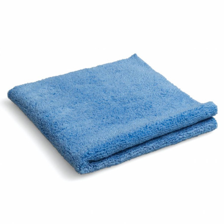 LAVETTE MICROFIBRE LASER POLISH AUTO 40X40 BLEUE 400G/M² LOT DE 5
