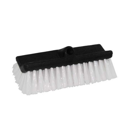 BROSSE DE LAVAGE BI-FACES 25CM PRO FIBRES MI DURES BLANC