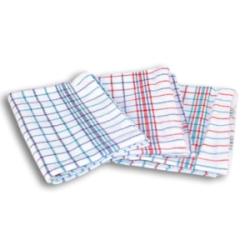 TORCHON VAISSELLE LUXE COTON 45X65 215G/M² LOT DE 3