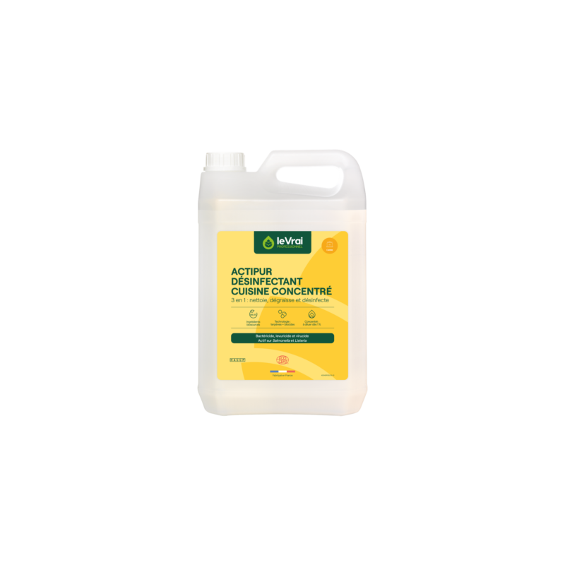 ACTIPUR DESINFECTANT CUISINES CONCENTRE ECOCERT 5L (5551)