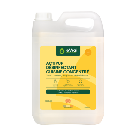 ACTIPUR DESINFECTANT CUISINES CONCENTRE ECOCERT 5L (5551)