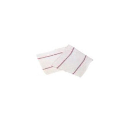 LAVETTE 41 FIBRES DIVERSES- TISSAGE GAUFRE AVEC BANDE DE TISSAGE PLAT SUR LES BORDS 70X30CM