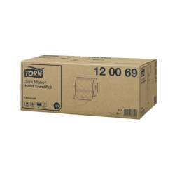 TORK ESSUIE MAINS AUTOCUT 150M 2PLIS LAIZE 21CM Ø19CM PURE OUATE ECOLABEL SYSTEME H1 (120069)-LOT DE 6