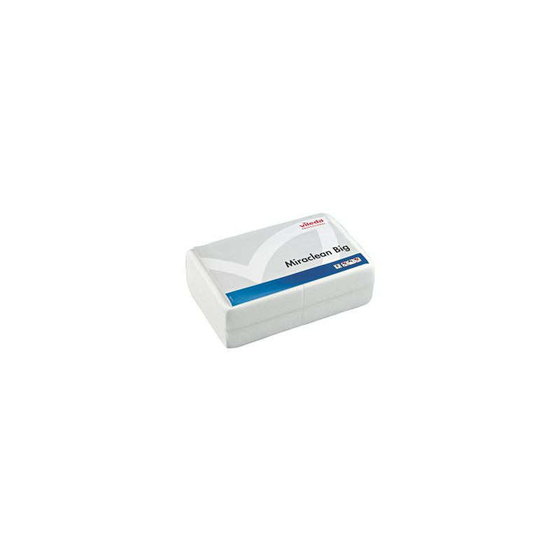 EPONGE MAGIQUE VILEDA MIRACLEAN BIG (12X7.5X3.8) SACHET DE 8