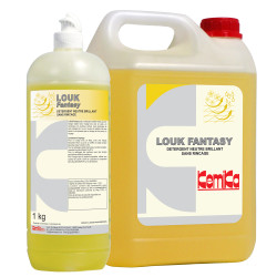 KEMIKA LOUK MELA POMME DETERGENT BRILLANT SANS RINÇAGE POUR SOLS ET SURFACES LAVABLES PH: 7.9 ± 0.3 BIDON DE 5L