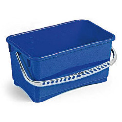 SEAU 28L RECTANGULAIRE BLEU