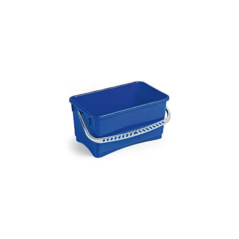 SEAU 28L RECTANGULAIRE BLEU