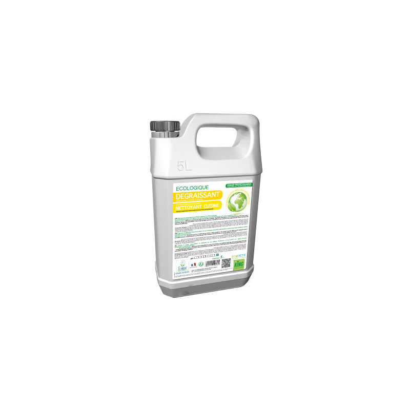 KING DEGRAISSANT NETTOYANT ECOLOGIQUE PH11 ECOLABEL BIDON DE 5L