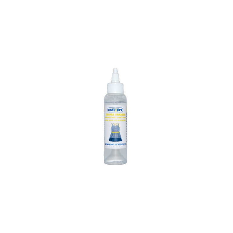 EASYPRO DETACHANT PROFESSIONNEL LINGE AVANT LAVAGE TACHE GRASSES PH: 5,7 +/- 1.FLACON DE 100ML