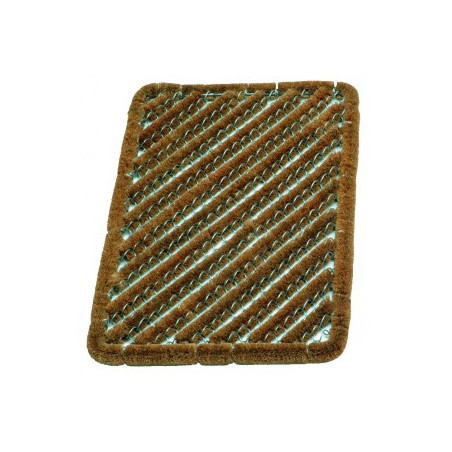 TAPIS GRATTE-PIEDS COCO ECRU 60X40CM