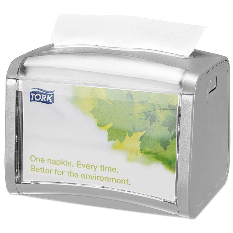 DISTRIBUTEUR DE SERVIETTES DE TABLE TORK XPRESSNAP® SYSTEME N4 GRIS (272613)