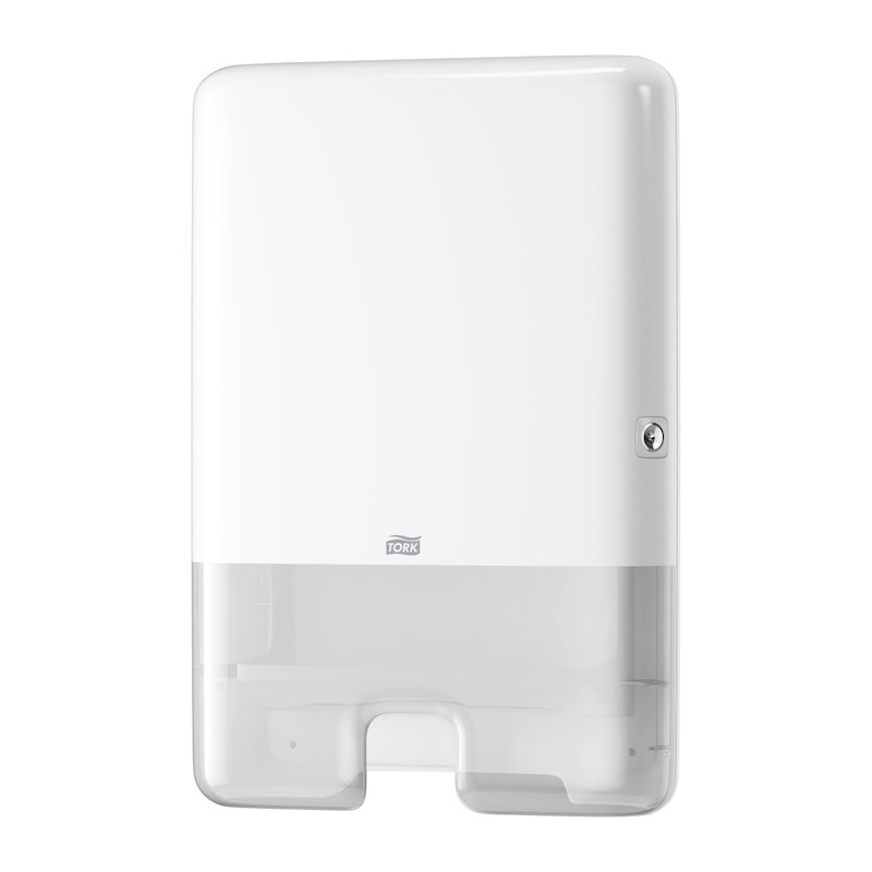 DISTRIBUTEUR ESSUIE MAINS SYSTEME H2 INTERFOLIES TORK XPRESS BLANC TORK XPRESS (552000)