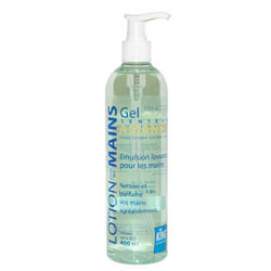 GEL PARFUM AMANDE 400CC POUSS MOUSS FLACON POMPE KING