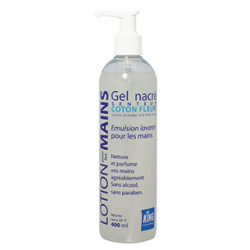 GEL NACRE PARFUM COTON FLEURI 400CC POUSS MOUSS KING